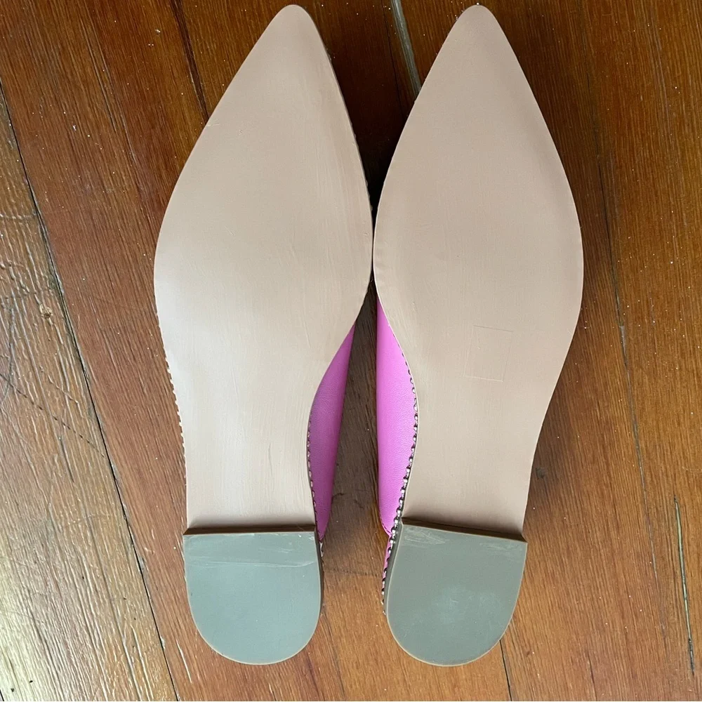 Coach Fuchsia Slingback Flats - Picture 3 of 7